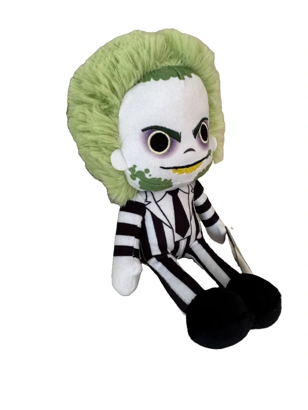 Beetlejuice-Inspired Green Hair Plush Toy - Kids Toys 8 inch NEW!